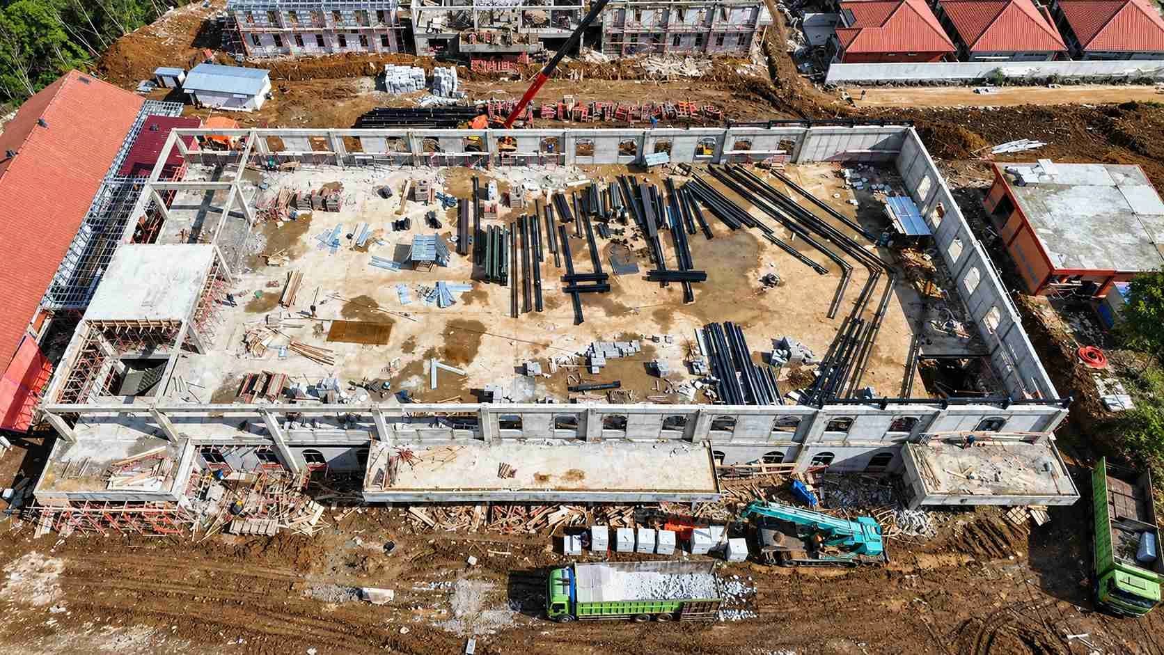 Jasa Pembuatan Lantai Beton Gudang dan Pabrik Industri