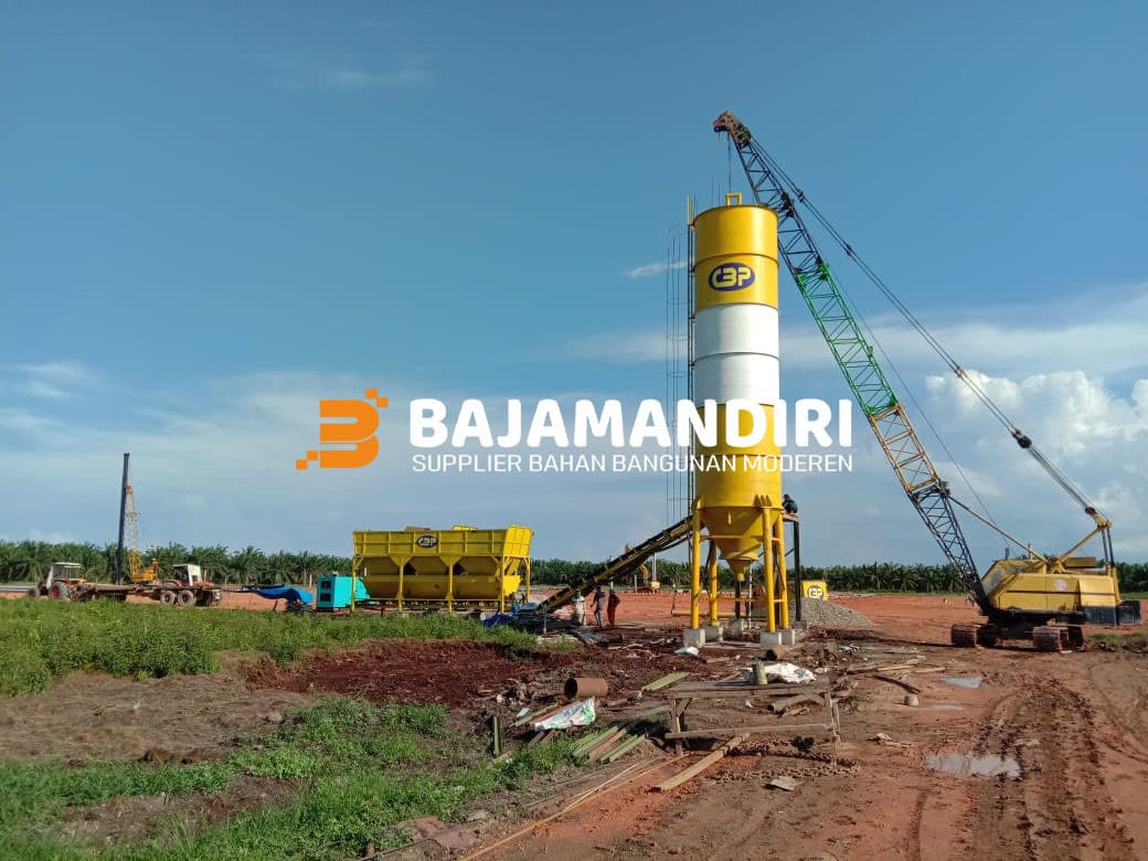 Jasa Konstruksi Batching Plant, Bangunan Aman, Berkualitas.